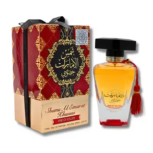 Ard Al Zaafaran Perfumes Shams Al Emarat Khususo Red Oud Eau de Parfum Spray for Women 3.4 fl.oz.
