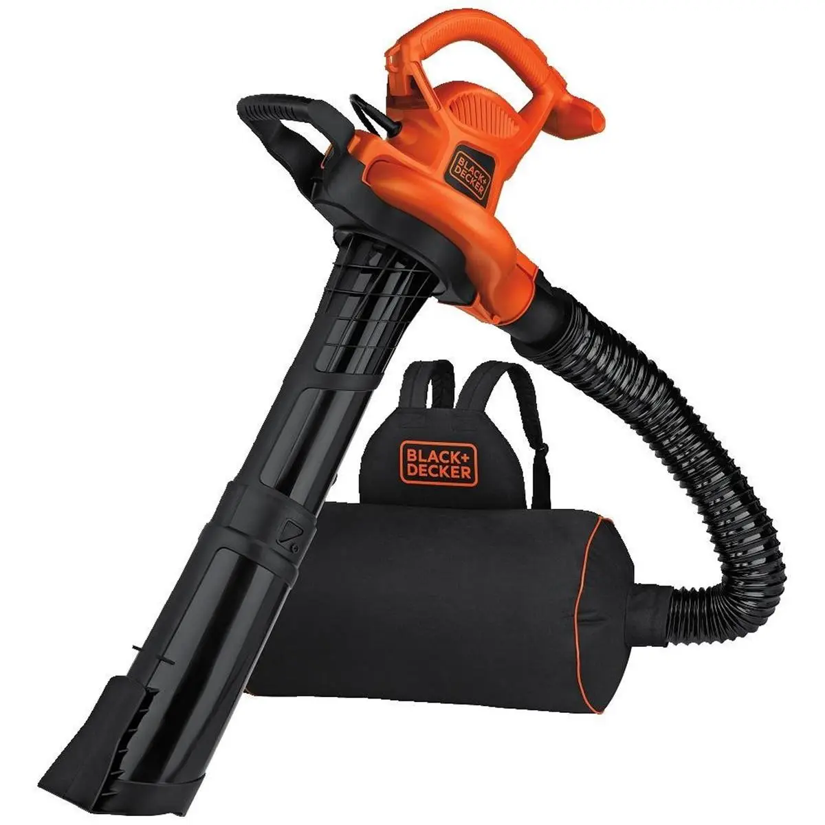 212 MAIN Black & Decker 232321 Portable Backpack Leaf Blower, High Speed, Powerful Suction, Vacuum & Mulcher, High Speed Blower, Powerful Suction Blower