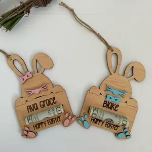 Bunny Money Cash Holder, Easter basket Gift