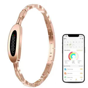Smart Bracelet for Women / Men, Health Fitness Tracker, Ultra-weight Wearable,Free APP, IP68 Waterproof, Multiple Sports Modes, Sleep Tracking, Compatible for Android and IOS Phones