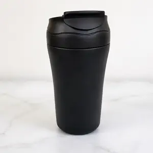 DRANQ Coffee Cup, 14 oz Black (SKT14)