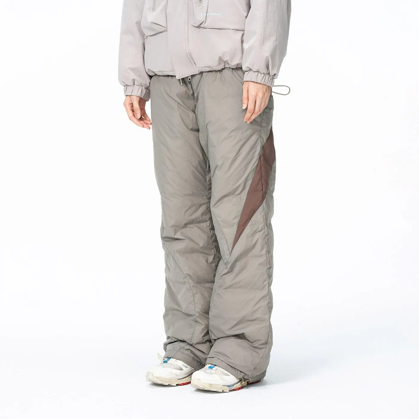ENSHADOWER Spliced Splash-Proof Down Ski Pants