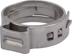 1/2 Inch Stainless Steel Clamp Ring Plumbing Fitting for PEX PE-RT Pipe Clamps