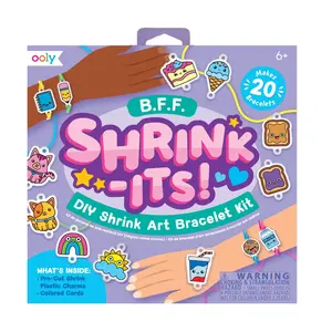 Shrink-Its |  D.I.Y. Shrink Art Bracelets Kit | B.F.F. 6+