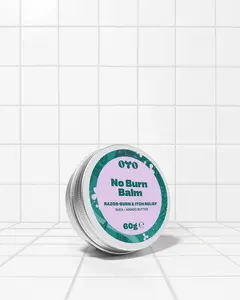 No Burn Balm by OYO – Razor Burn & Itch Relief Balm for Sensitive Skin, Bikini Line & Underarms, Soothing with Shea & Mango Butter