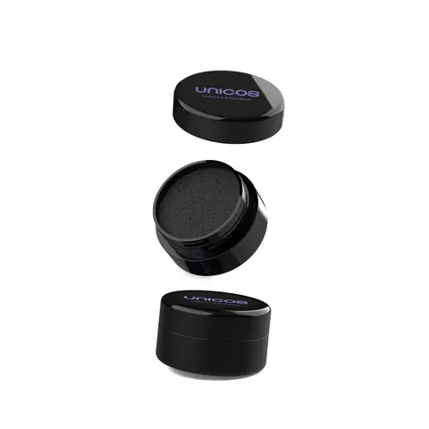 Unicos Lower Lash Stamp Ink Pad - 5ml Compact Travel Size Makeup Tool, Water-Proof, Easy Blending, Quality Ingredients, All Skin Types, Flawless Finish (Ink Pad Only, Makeup Products)