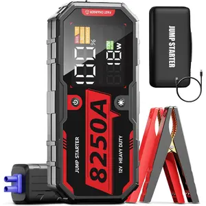 8250A Jump Starter Heavy Duty  Jump Starter  Pack (for 16.0+L Gas or up to 14.0+L Diesel), 2 USB-C Power , 12V Auto  Booster Jump Box, 48-Months Stand-by Time