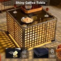 25" Shiny Coffee Table