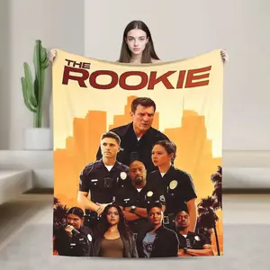 Chenford The Rookie Eras Tour Warm Soft Blanket  Travel Plush Bedding Throws Novelty Couch Suitable for beds and sofas can also be given as a gift