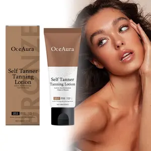 Self-Tanning Body Balm, Natural Bronze Color, Moisturizing, Long-Lasting, Suitable for All Skin Types, Vegan, Single Item