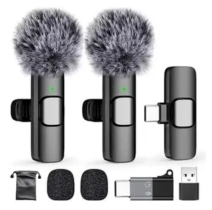 Portable Wireless Noise-Cancelling Mic for Content Creators Portable Wireless Noise-Cancelling Mic for Content Creators