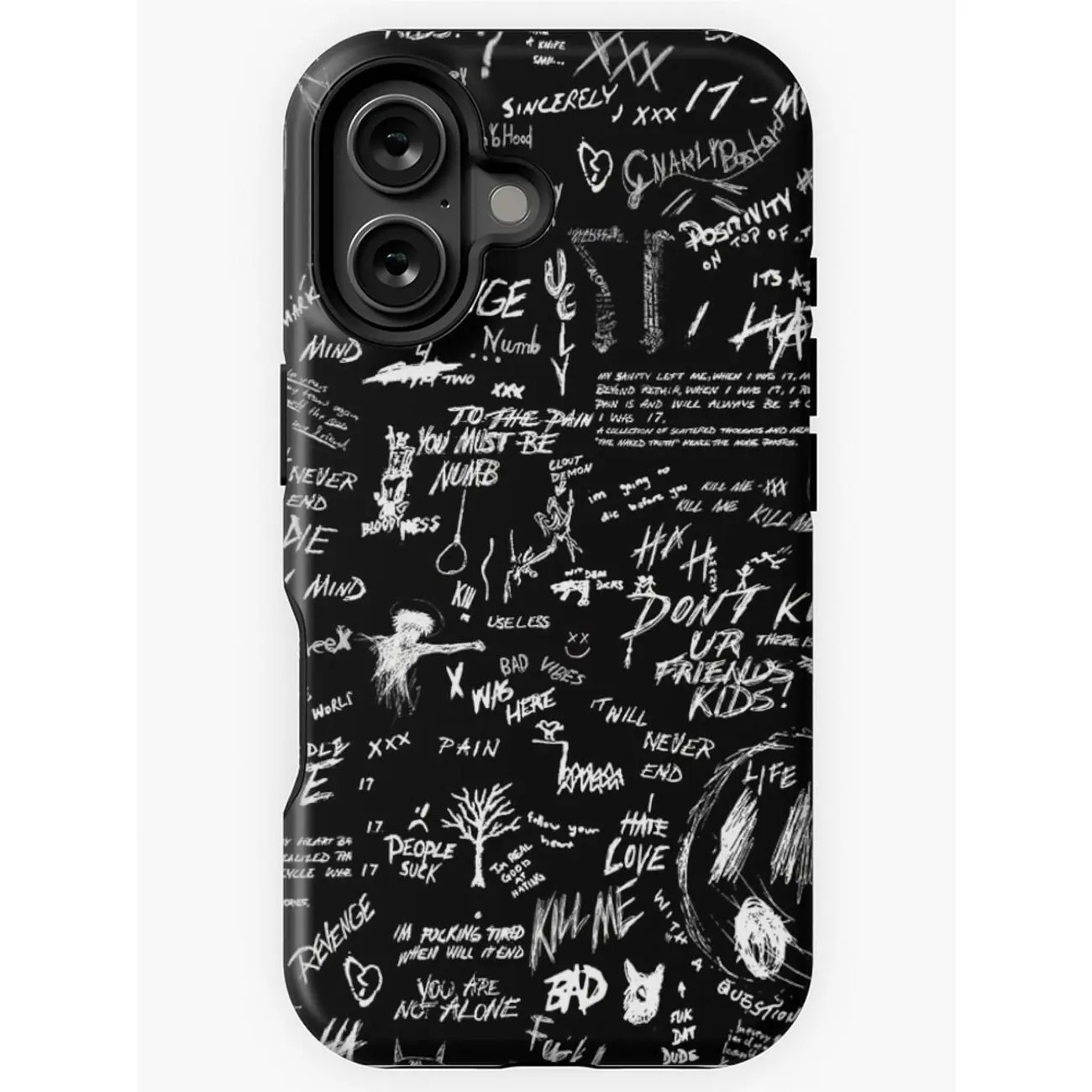 XXXTentacion Revenge iPhone Case:  XXXTentacion Revenge design.