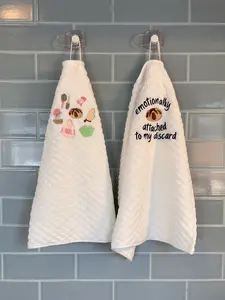 Sourdough kitchen towels set (customizable)