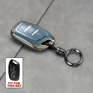 This Is a Protective Case for Roewe Car Keys, a Cover for The Car Key Fob, Compatible with for MG ZS, MG6, EV, EZS, HS, EHS, And Additions for Roewe RX5, I5, I6, RX3, RX8, And ERX5 Keychains
