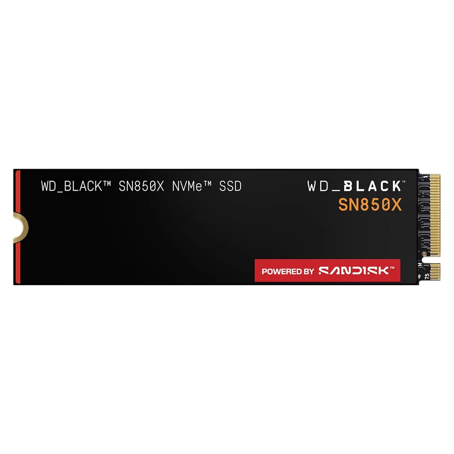 WD_BLACK 2TB SN850X NVMe Internal Gaming SSD Solid State Drive - Gen4 PCIe, M.2 2280, Up to 7,300 MB/s - WDS200T2X0E