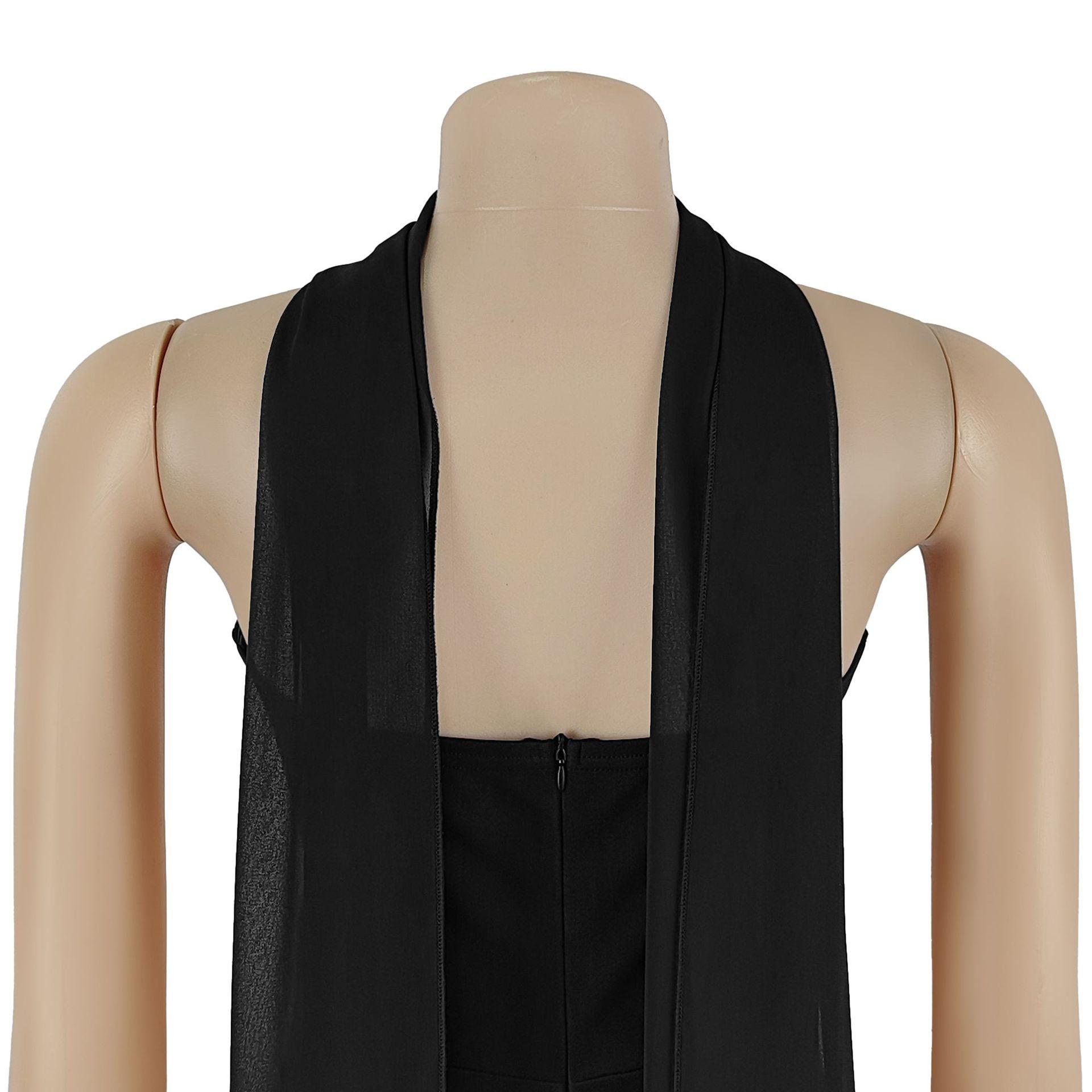 Elegant Strapless Embellished Ribbon Dress Set for Women Fashionable Two-Piece Outfit