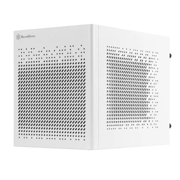 SilverStone Technology SG16W Sugo 16 Mini-ITX Cube Chassis with All Steel Construction, White, 200Mm (W) X 232Mm (H) X 280Mm (D)