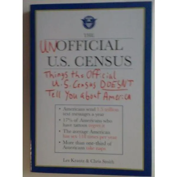 USED-The Unofficial U.S. Census by Les Krantz (Paperback)