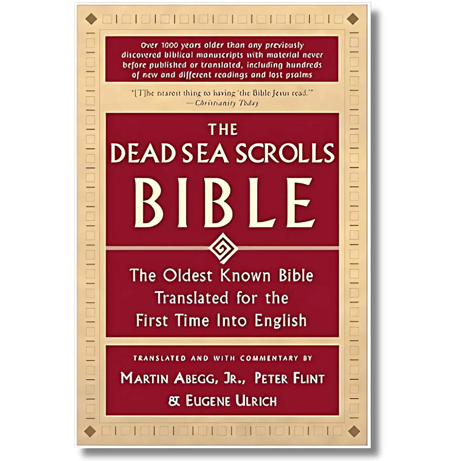 The Dead Sea Scrolls Bible: The Oldest Known Bible Translated for the First Time into English study entire text handy size christian book jesus bible paperback edition beautiful word