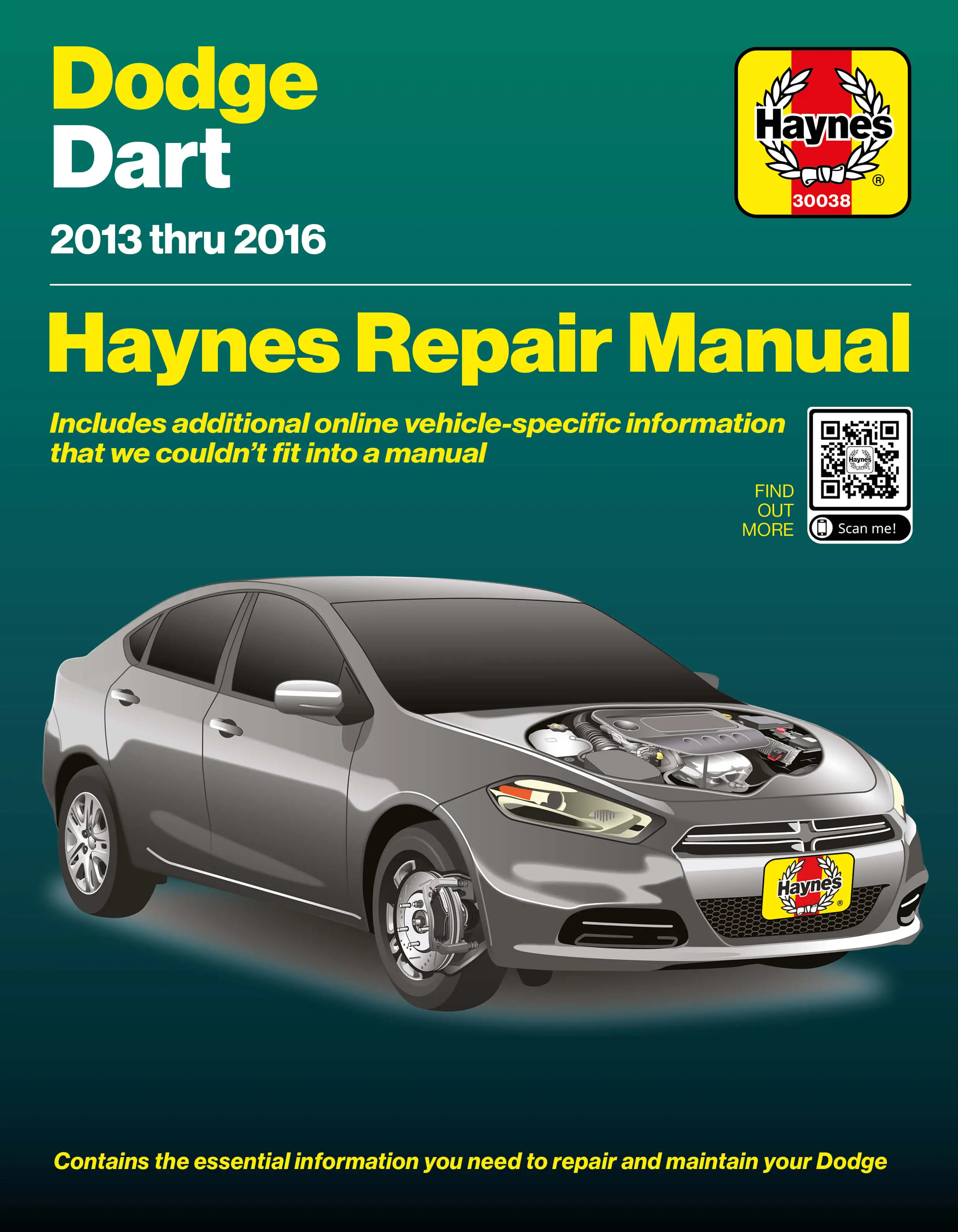 Dodge Dart (2013 - 2016) Haynes Repair Manual