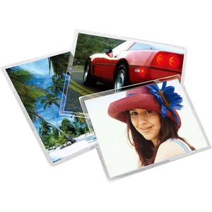 Royal Sovereign Cold Self Sealed Laminating Pouches, 12 Mil, 4.5 X 6.5 Inches Photo/Index Card Size,Clear Gloss, (10 Pack) (CF124X6C0010)