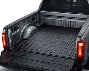 【Yzona】Truck Bed Mat for 2017-2026 Ford F250 F350 F450 Super Duty 6.8FT Bed (81.9 in), Custom Fit TPE Bed Liner, Heavy Duty All Weather Protection Pickup Liner, Cargo Liner Durable Easy to Clean