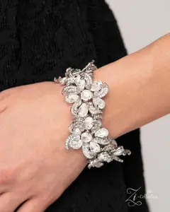 Indulgent Ideal - White-ZI Bracelet