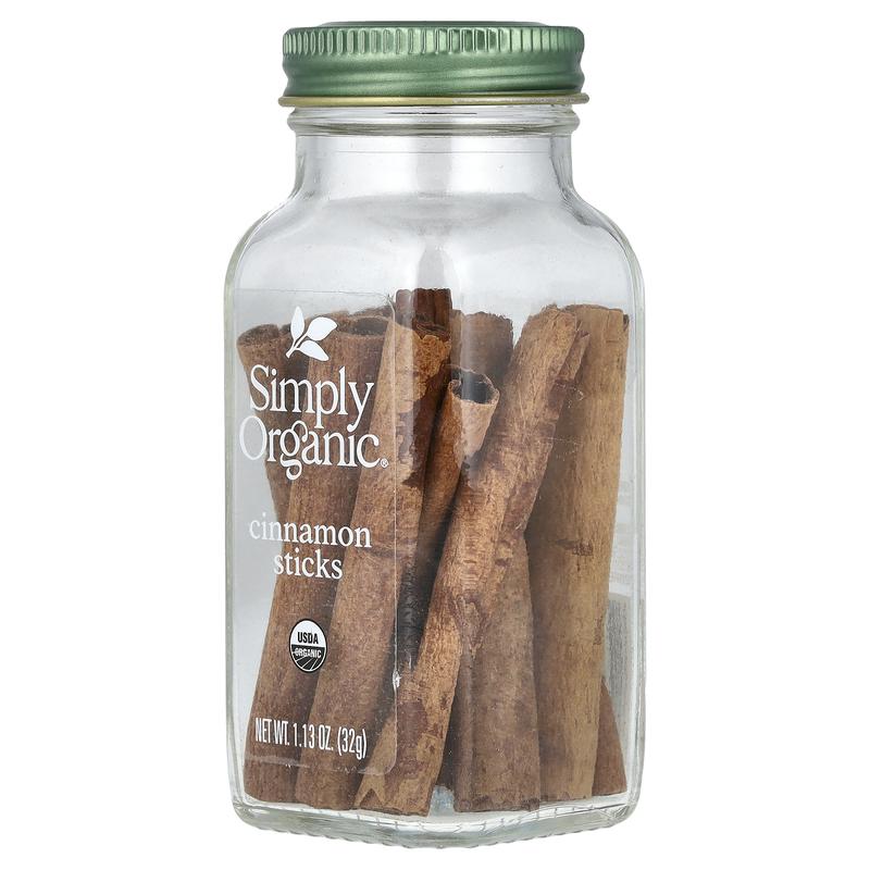 Simply Organic Cinnamon Sticks, 1.13 oz (32 g)