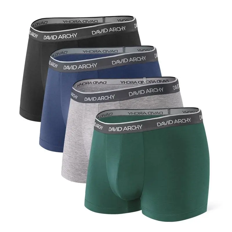 Black/Navy Blue/Olive Green/Heather Gray-4 Pack