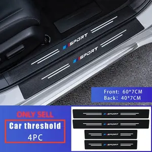 Bmw Car Threshold Protective Strip, Compatible with Sport M X1 X2 X3 X5 X6 Xm, Auto Accessories for E46 E39 E90 E36 E60 E34 E30 F30 G20 Gt X4 X7 E91