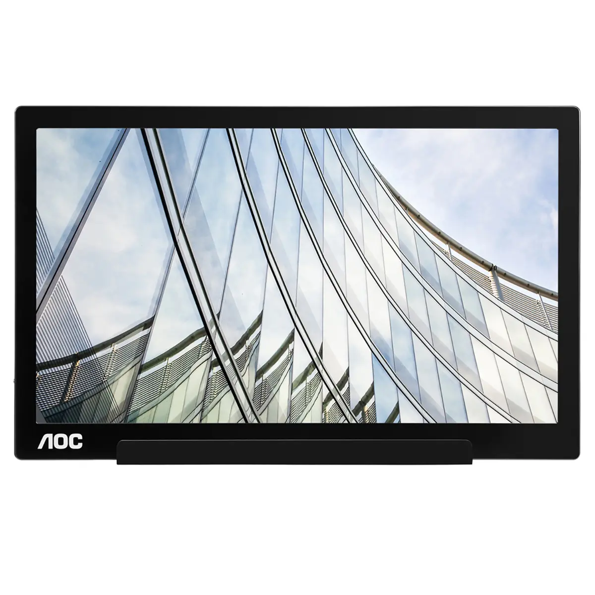 AOC I1601C 15.6" 16:9 Full HD IPS Monitor, Black