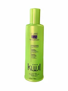 NR Kuul Cure Me Repair Shampoo, 10.14 Fl Oz Green Bottle Haircare for Adults, Daily Moisturize & Hydrate, Alcohol-Free, Oil Control, Anti-Dandruff, Color Protection, Unisex Prolonged Hydration Shampoo