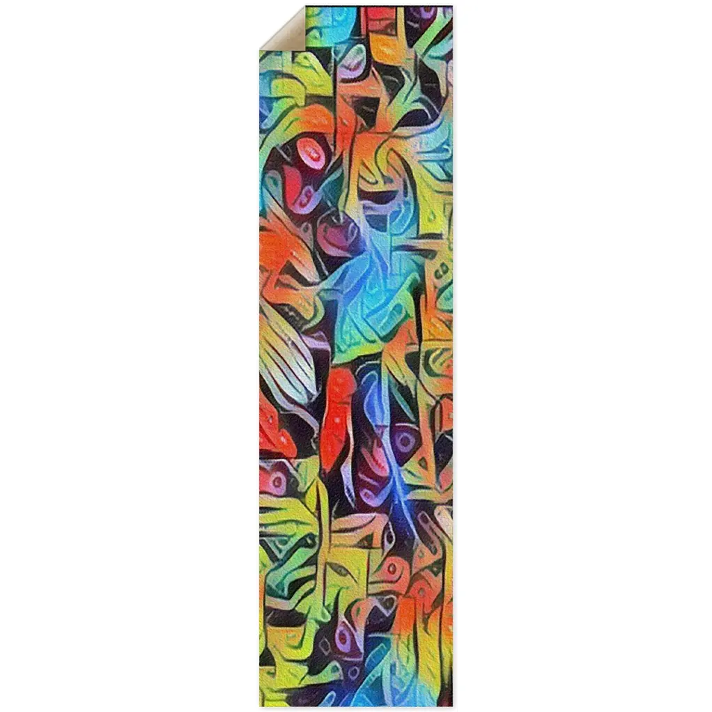 Funky Whispers 10x36 Custom Griptape