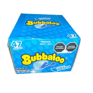 Bubbaloo Mint Flavored Gum