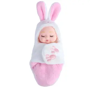 1pc Sleep Baby  Animal Themed Cute Sleeping Baby Dolls SleepBaby Plush Dolls Perfect Kids Gift Party Favors for Children