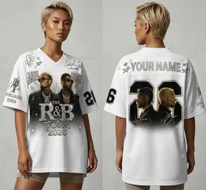 Personalized RB world tour Football Jersey, Custom CB Chris Usher Jersey
