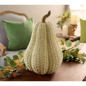 Home Reflections Resin Wicker Pumpkin or Gourd