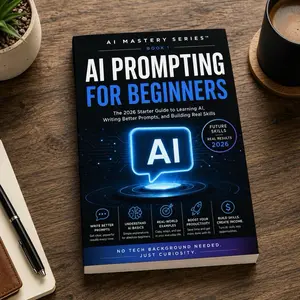 AI Prompting for Beginners: The 2026 Starter Guide to Learning AI, Writing Better Prompts, and Building Real Skills (AI Mastery Series).