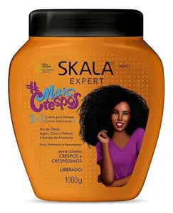 Mais Crespos Hair Cream SKALA 1 Pack Anti-dandruff Amino Acid Oil Control Organic Colour protection Silicone Free
