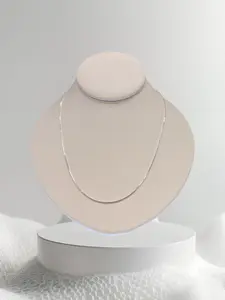 Cadena de cajita 20” de plata 925