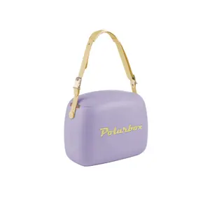 Lilac Polarbox Cooler Bag - Yellow Pop Strap