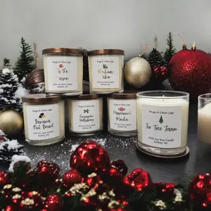 Winter & Holiday Candle - Multiple Sizes - Decor holiday candle
