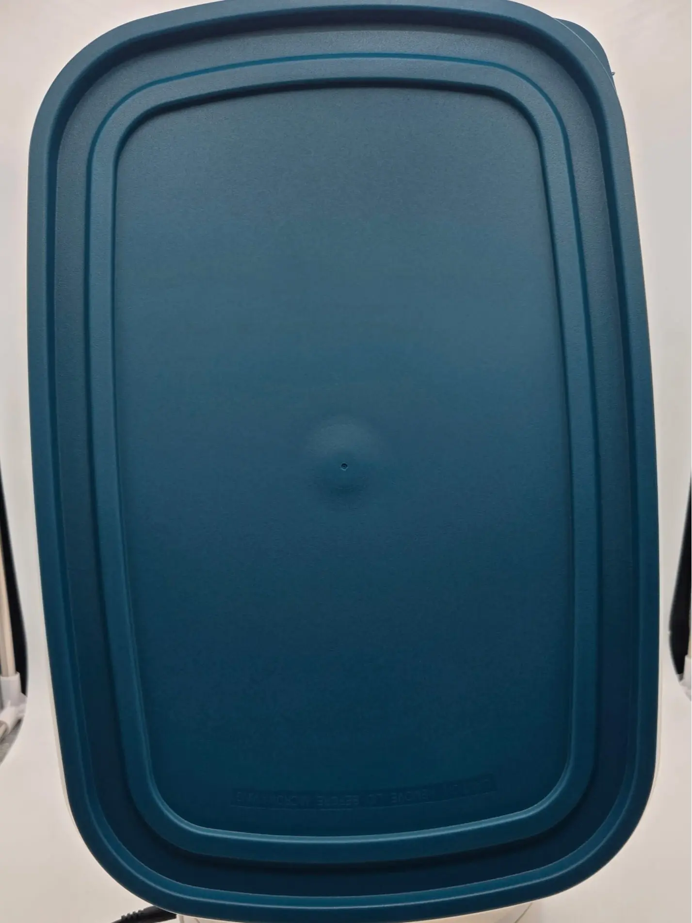 2 in 1 Blue Square Storage Container - Durable & Secure Closure - Perfect for Organizing & Keeping Contents Fresh