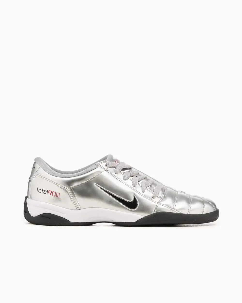 Nike Total 90 3 SP  Metallic Silver Black Men's HJ9351-002 New Sneakers