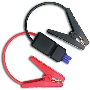 1 count    Jump , EC5 Heavy Duty Jump Starter  Cables with  Clamps, EC5 Connector   Clip,  for   (Red # Black)
