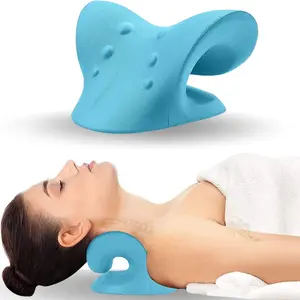 Neck Hump Corrector, Cervical Traction Device, Neck Stretcher, Neck and Shoulder Relaxer, TMJ Neck Traction Device, Relieves Pain and Relaxes the Neck