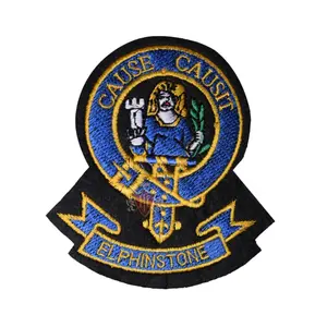 Elphinstone Caise Causit Clan Badge
