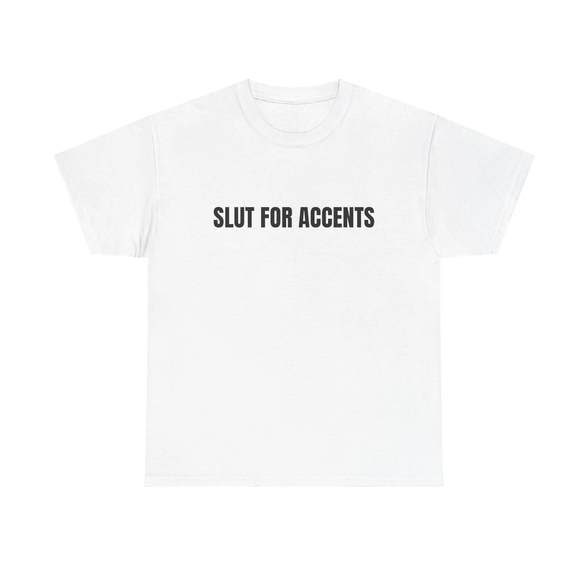 Funny Dating Shirt, Accent Lover Graphic T-Shirt, International Dating Humor Tee, Girls Night Gift, Unisex Short Sleeve Casual Shirt