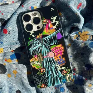 Colorful Graffiti Statue of Liberty Case for iPhone