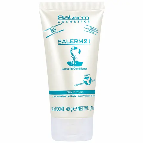 SALERM 21 B5 3-in-1 Leave-In Conditioner - Intensive Haircare Detangling Mask, Heat Protectant with Silk Protein, Hydrate & Moisture Nourishment Damaged Hair Conditioner, 50ml Anti-Hair Loss Youth-Booster